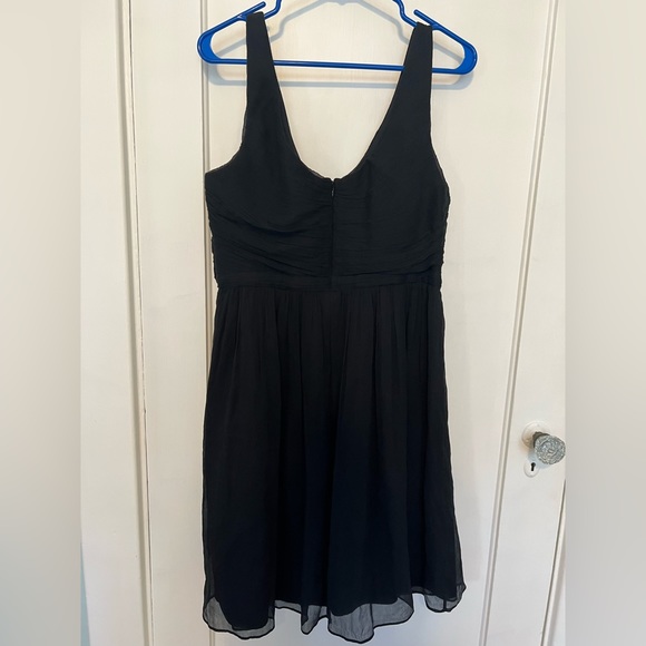 J. CREW NWT Black Silk Dress - Picture 2 of 4